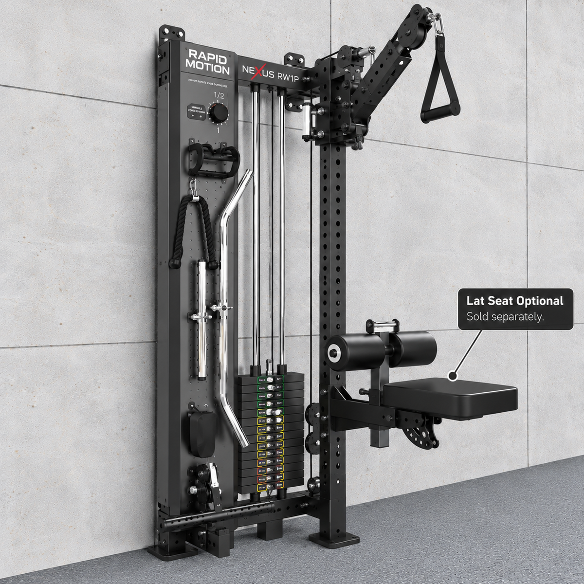 Rapid Motion Nexus RW1 Pro Wall Mounted Cable Column