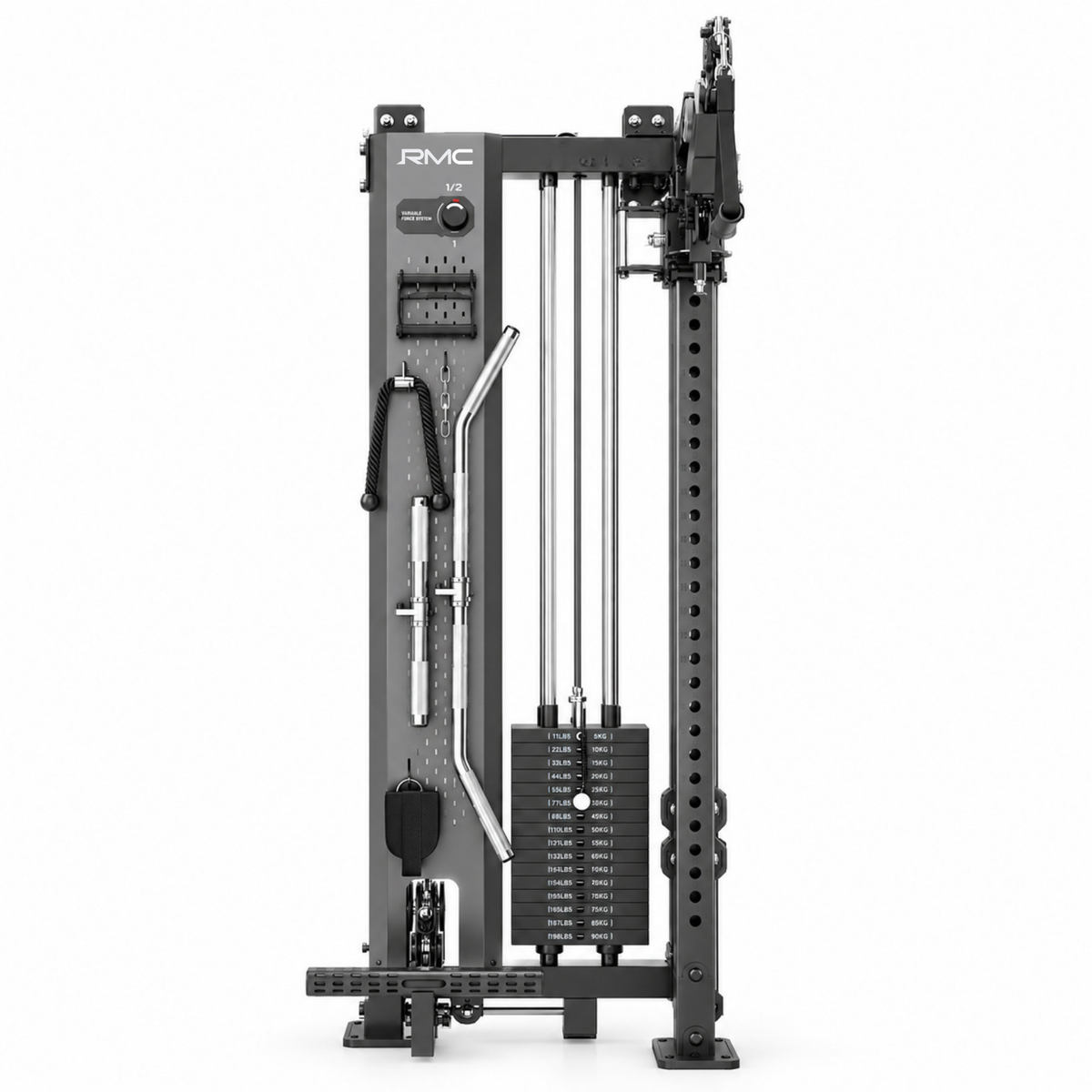 RMC R Series RMC-RW1P Wall Mounted Dual Ratio Functional Trainer