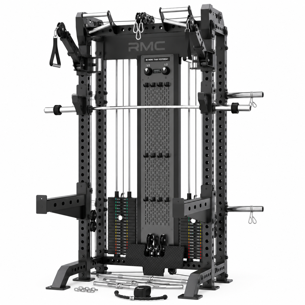 RMC R Series RMC-RW5P Multi-Functional Trainer & Power Rack