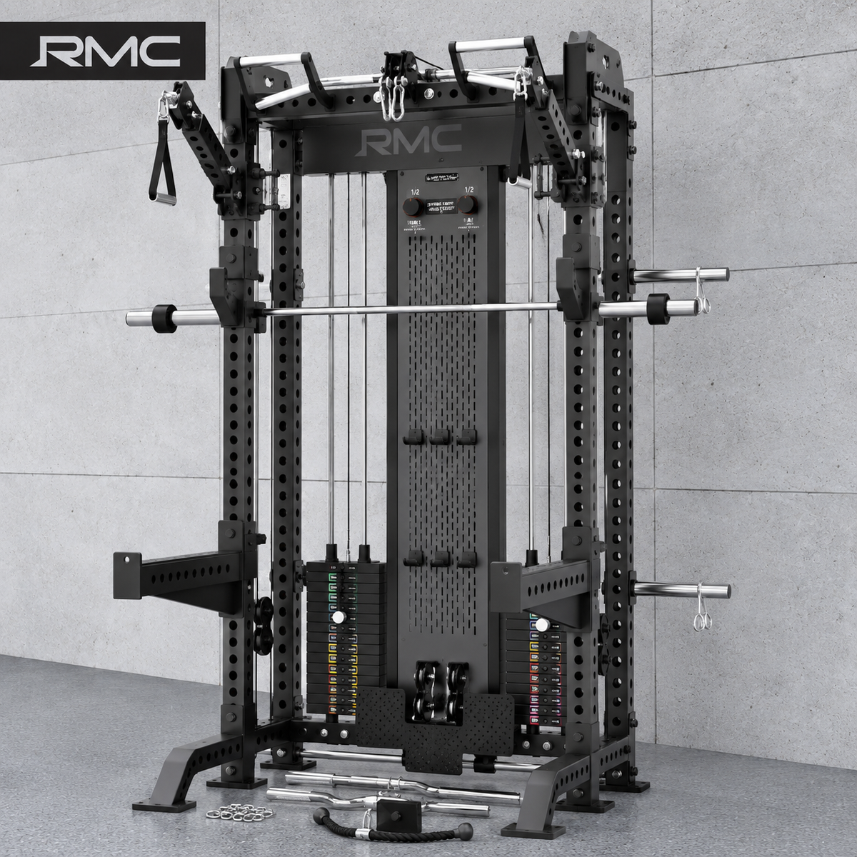 RMC R Series RMC-RW5P Multi-Functional Trainer & Power Rack
