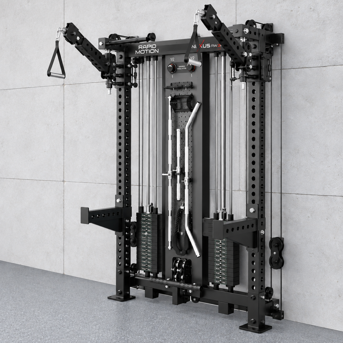 Rapid Motion NEXUS RW3 Pro Wall Mounted Dual Cable Column