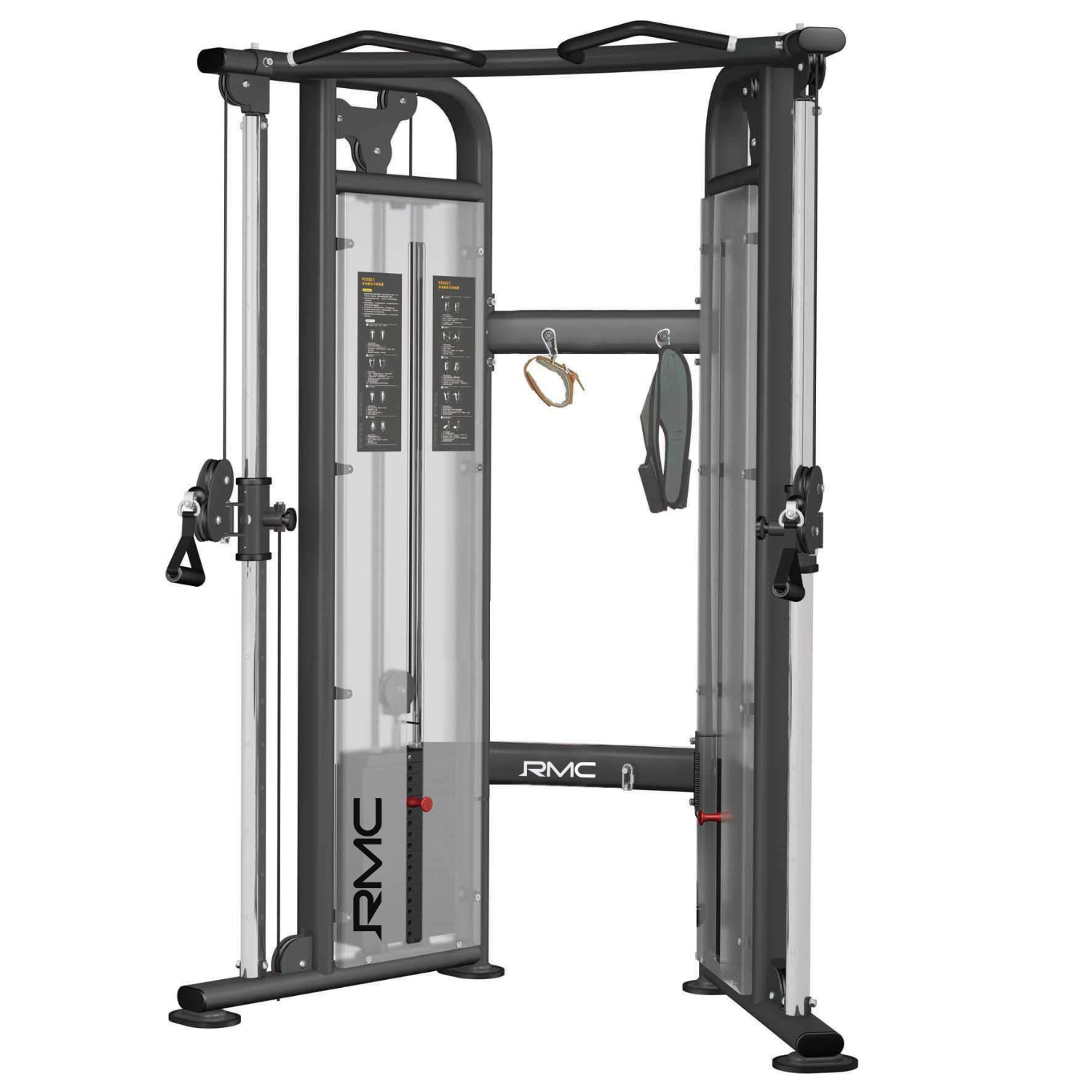 Rapid Motion Commercial Cable Functional Trainer 182kg Stack-Commercial Functional Trainers-Gym Direct