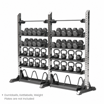 RMC Gravix Series Dual-Bay Full-Height Storage Rack