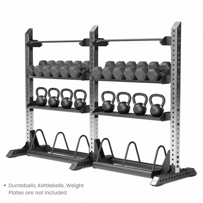 RMC Gravix Series Dual-Bay Multi-Equipment Storage Rack