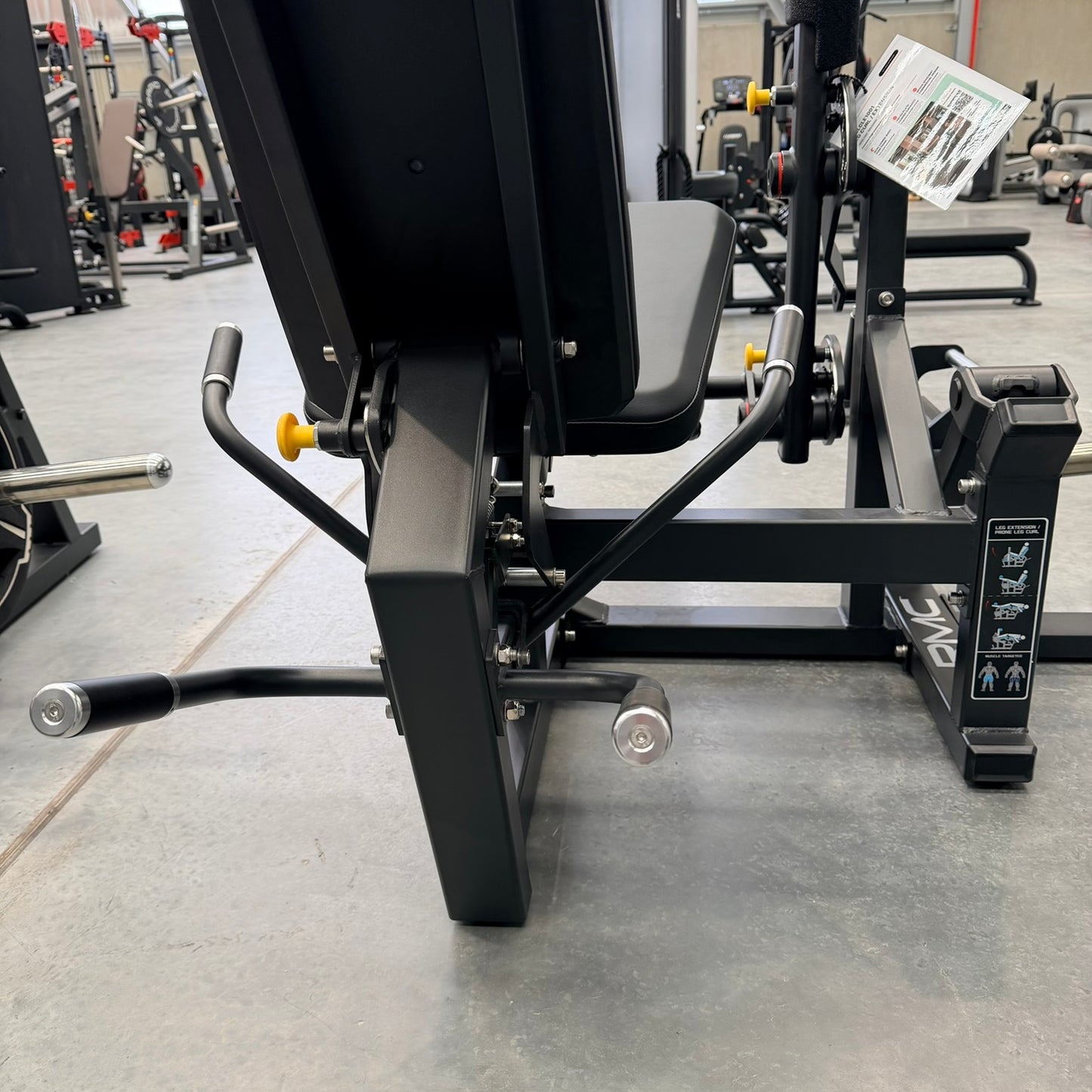 RMC Dual Function Leg Curl Leg Extension - Plate Loaded - VOLTZ Series