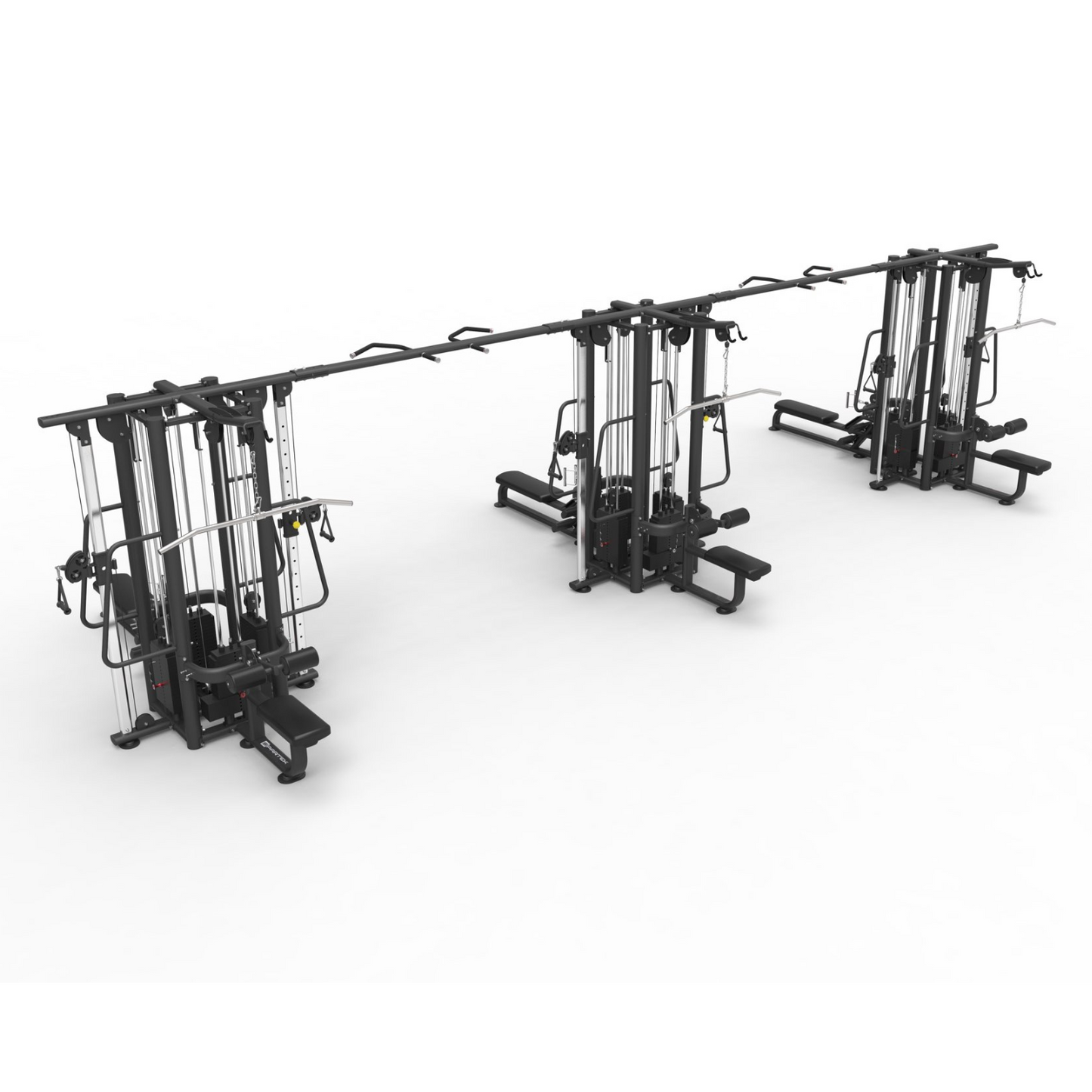 CHEAP COMMERCIAL 12 STATION Multi-Jungles GYM-Commercial Multi Station Machine-Gym Direct