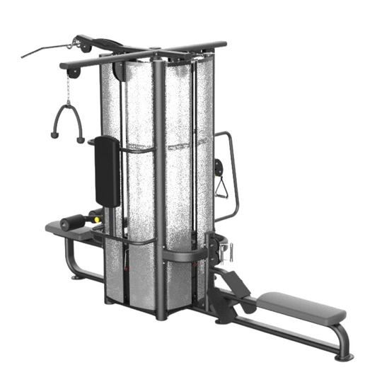 CHEAP COMMERCIAL 8 STATION Multi-Jungles GYM-Commercial Multi Station Machine-Gym Direct