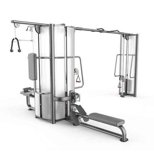 CHEAP COMMERCIAL 8 STATION Multi-Jungles GYM-Commercial Multi Station Machine-Gym Direct