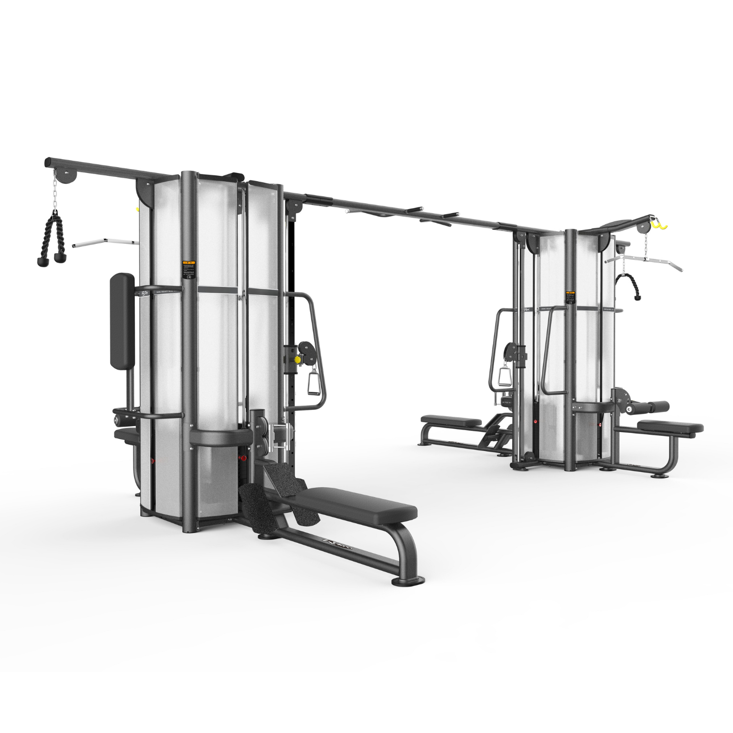 CHEAP COMMERCIAL 8 STATION Multi-Jungles GYM-Commercial Multi Station Machine-Gym Direct