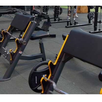 -Commercial Preacher Curl Bench-Gym Direct