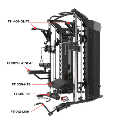 Rapid Motion FT1010 Functional Trainer Smith Combo 2