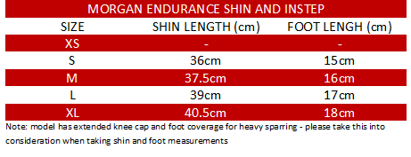 Morgan Endurance Pro Shin Instep-Gym Direct
