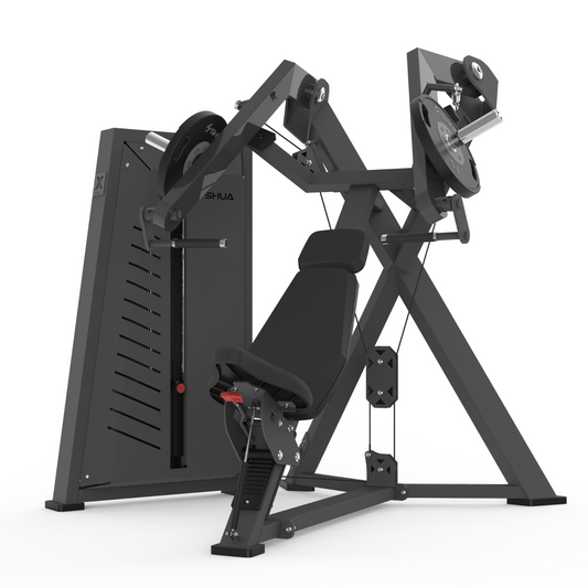 Shua G7701 Commercial Chest Press (Hybrid Plate+Pin Loaded)