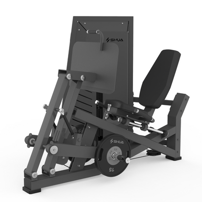 Shua G77 Serie Commercial Leg Press Pin Loaded and Plate Loaded Combined Machine