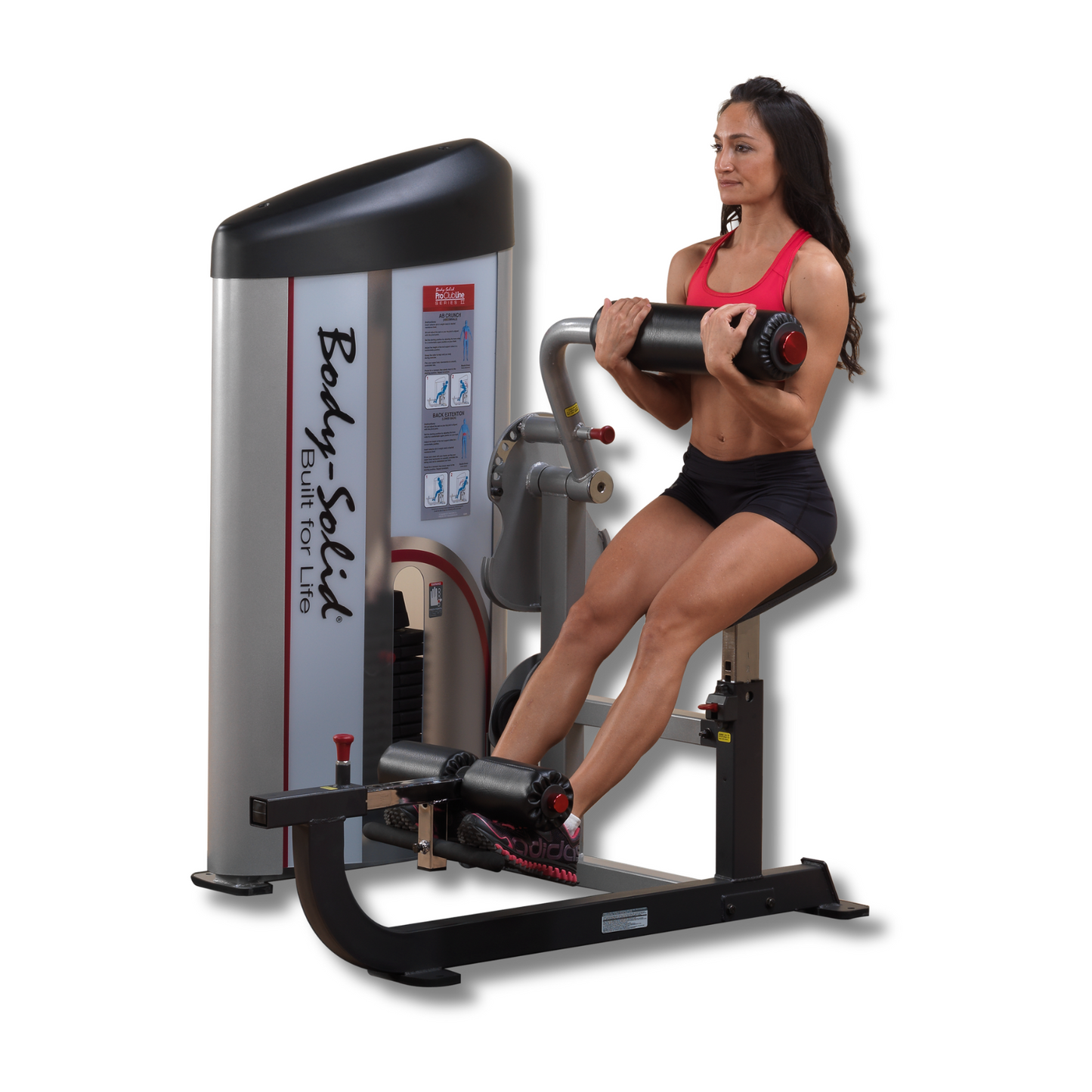 Body Solid Pro Clubline Series 2 Ab & Back Machine 235 lbs Stack - Commercial