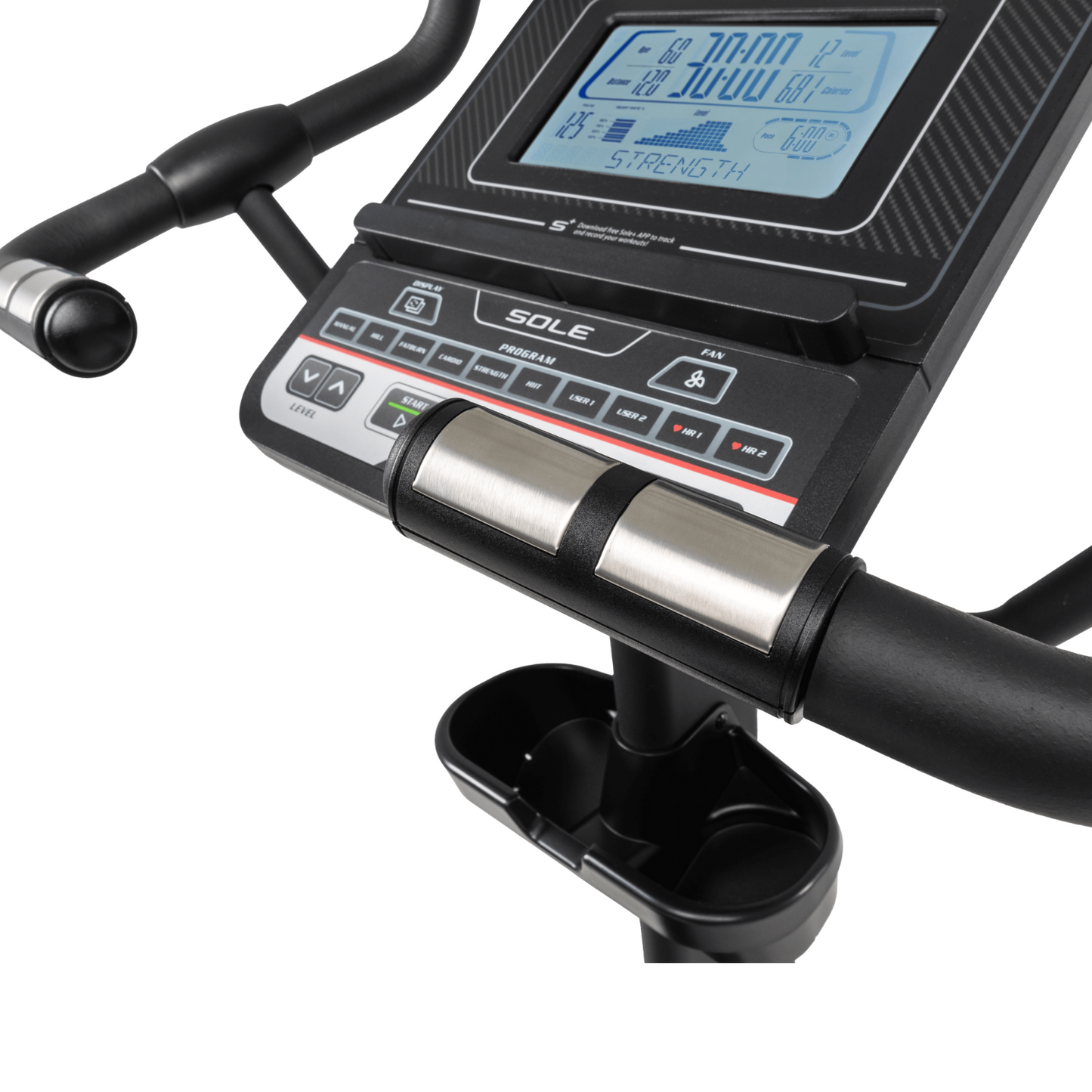 Sole B94 Upright Bike pulse  grips