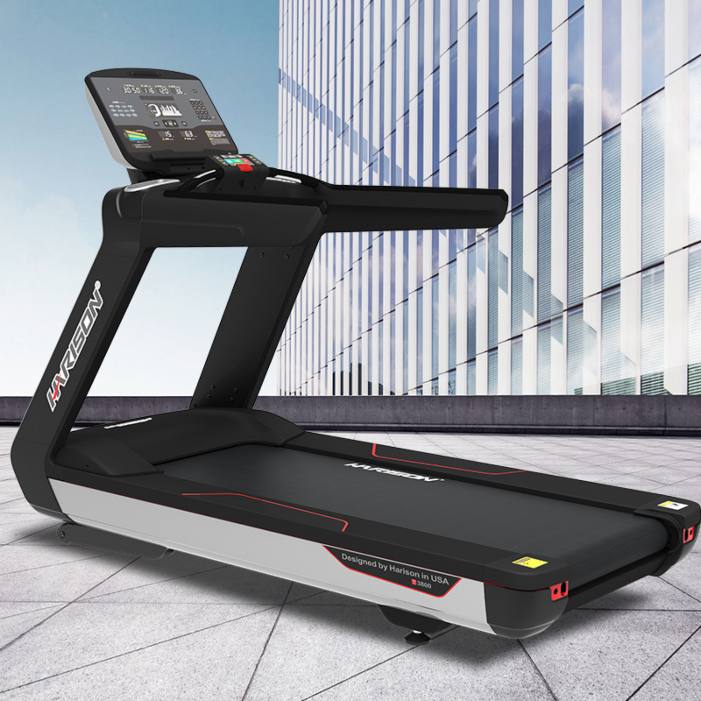 HARISON T3800/T3800TRACK Commercial Treadmill-Gym Direct
