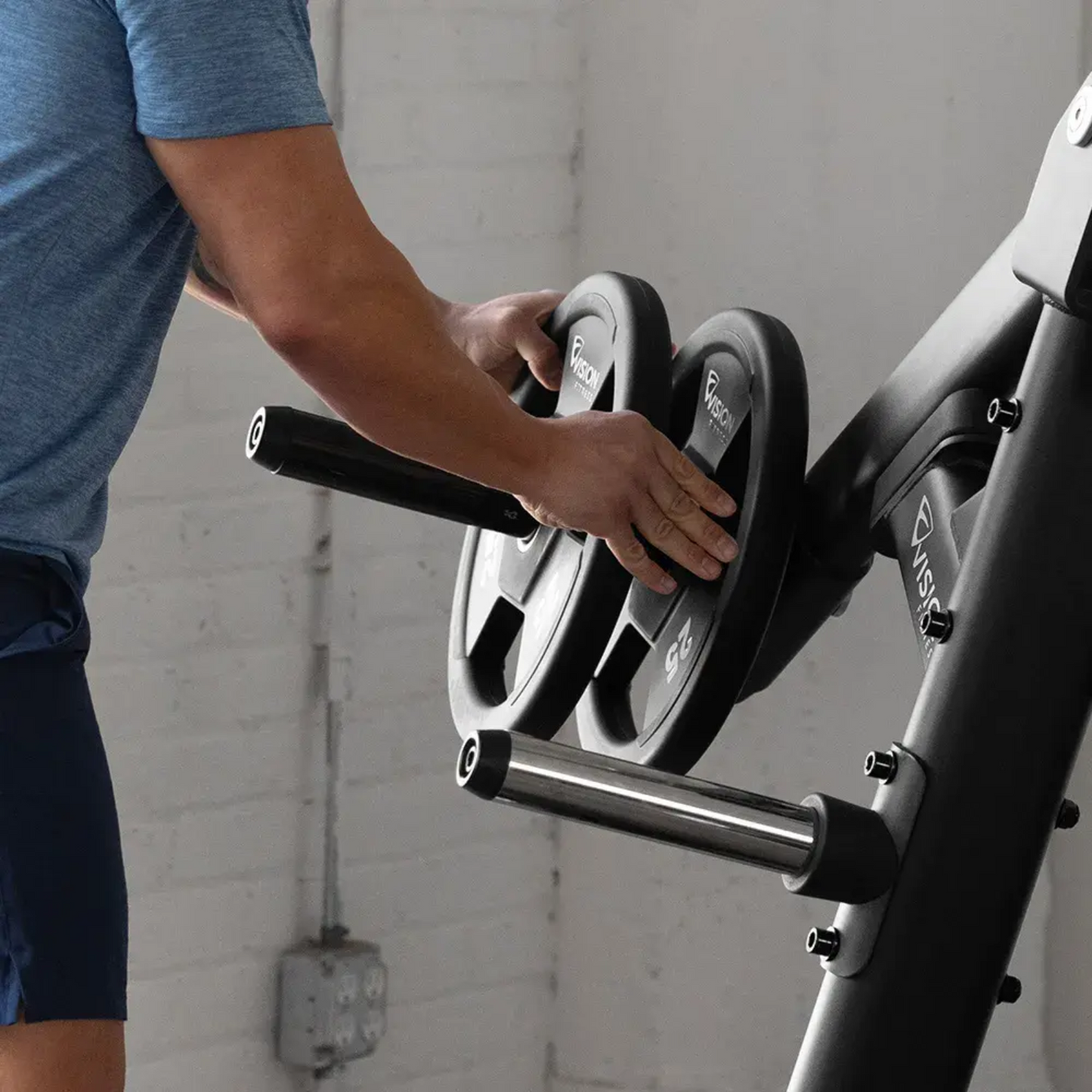 Vision Fitness Lat Pulldown - Plate Loaded