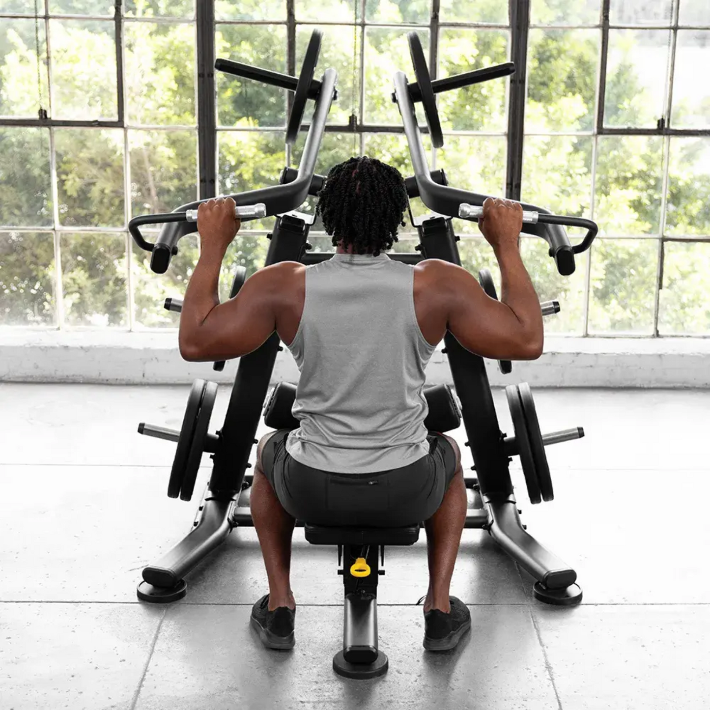 Vision Fitness Lat Pulldown - Plate Loaded