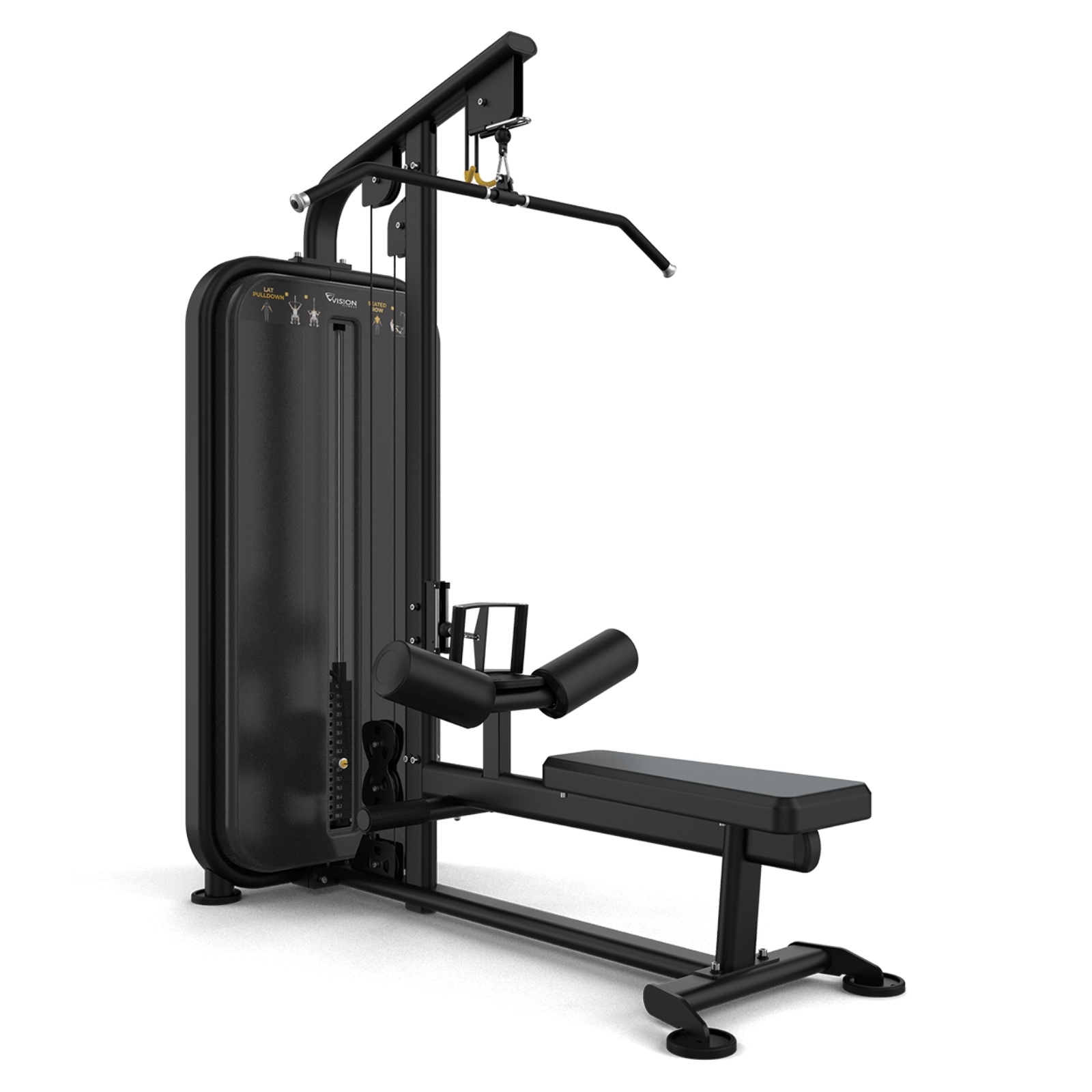 -Commercial Lat Pulldown/Seated Row-Gym Direct
