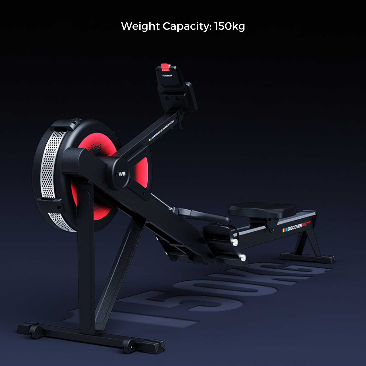 HARISON DISCOVER W6 Air Rowing Machine-Gym Direct