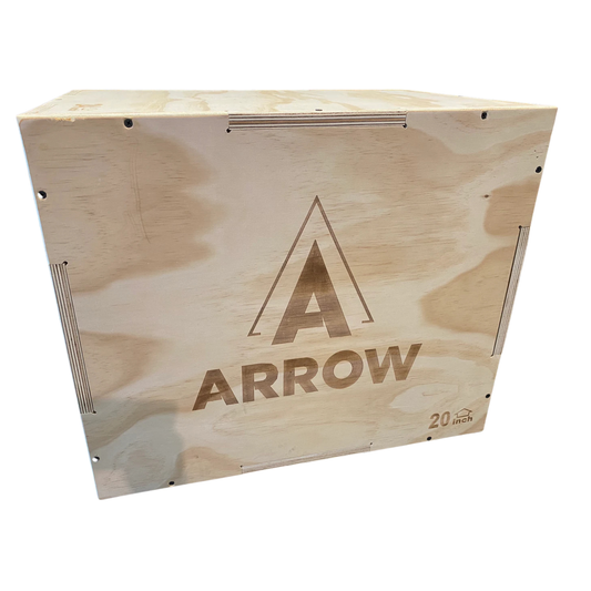 Arrow 3 in 1 Wooden Plyometric Box