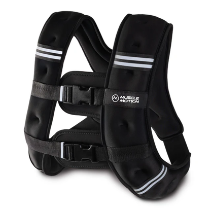Muscle Motion Fitness Weight Vest - Available in 3kg, 5kg, 6kg, 8kg and 10kg