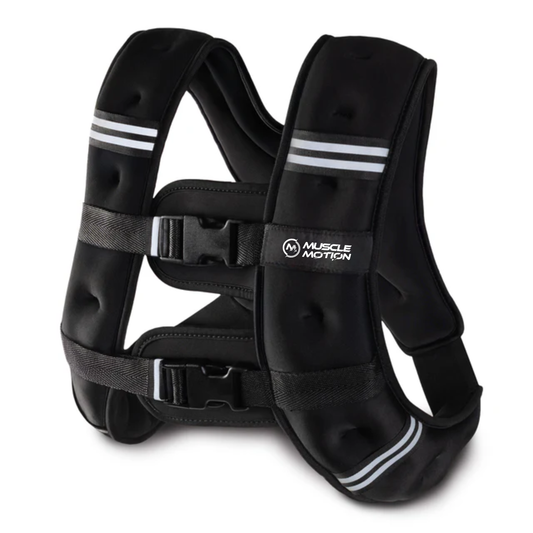Muscle Motion Fitness Weight Vest - Available in 3kg, 5kg, 6kg, 8kg and 10kg