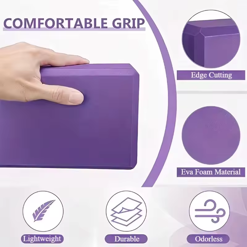 Morgan High Density Foam Yoga Block