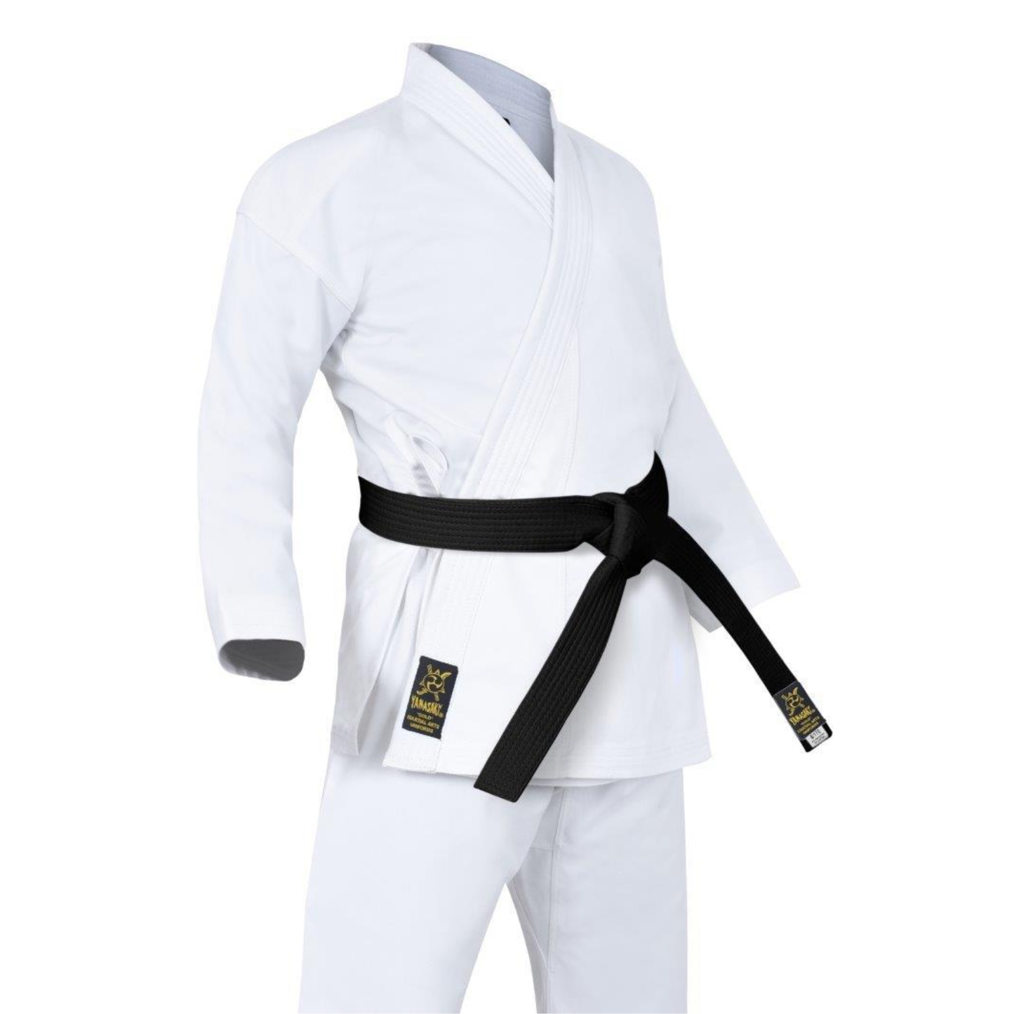 Yamasaki Gold Deluxe Brushed Canvas Karate Uniform - 14oz