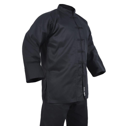 Yamasaki Kung Fu Uniform (Black Trim) - 10Oz