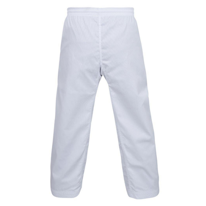 Yamasaki V2 Ribbed Taekwondo Uniform - Black V Neck - 8oz