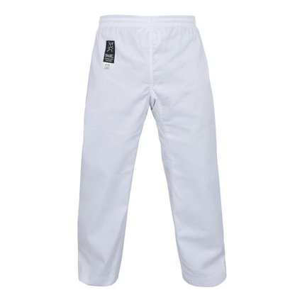 Yamasaki V2 Ribbed Taekwondo Uniform - Black V Neck - 8oz