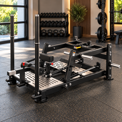 RMC Multi-functional Lunge Machine - Plate Loaded - Blitz Series