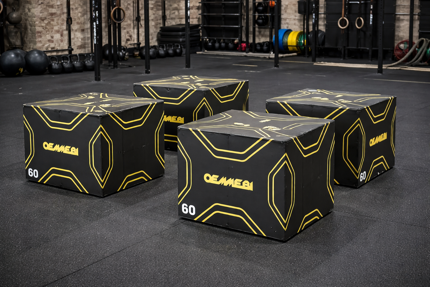 OEMMEBI 3-In-1 Foam Plyometric Box