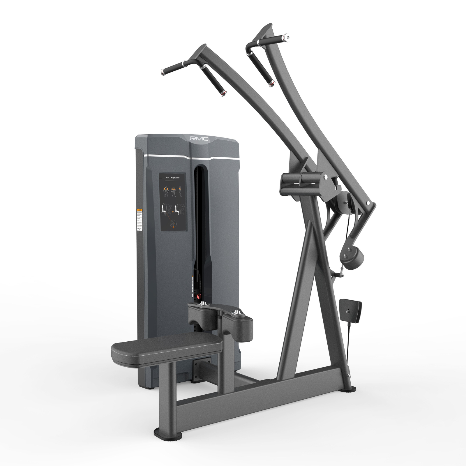 RMC Lat Pulldown High Row - Pin Loaded - VOLTZ Series – Gym Direct