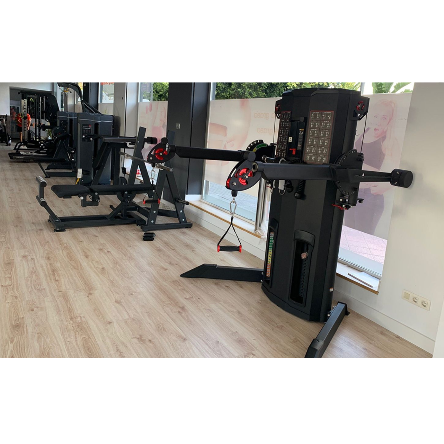Rapid Motion Commercial Cable Functional Trainer 154kg Stack at GD