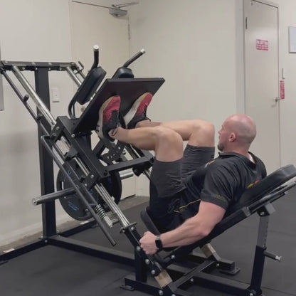 Muscle Motion LPHS1002 Leg Press & Hack Squat Combo Machine