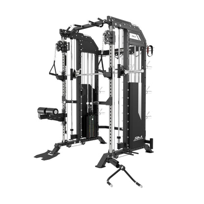 FT1009 Rapid Motion - Commercial Smith Machine Power Rack and Functional Trainer 3 in 1