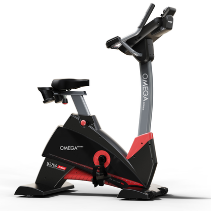 Harison Omega HR-B3700Track Luxury Commercial Upright Exercise Bike