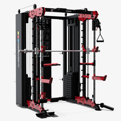 Harison Discover HR-G30817 Pin Loaded Cable Functional Trainer + Smith Machine + Squat Rack