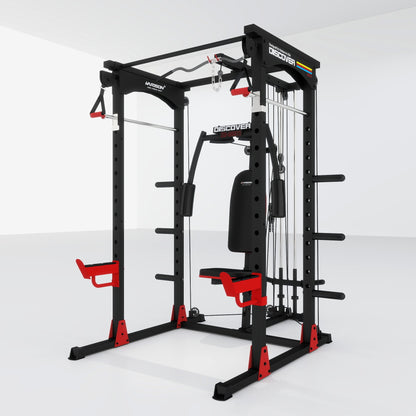 Harison Discover HR-G30911 Power Rack with High Low Pulley and Pec Dec Bench