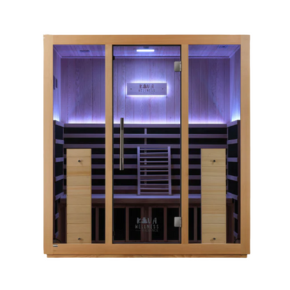 Kiva Radiance 4 Person Full Spectrum Infrared Sauna
