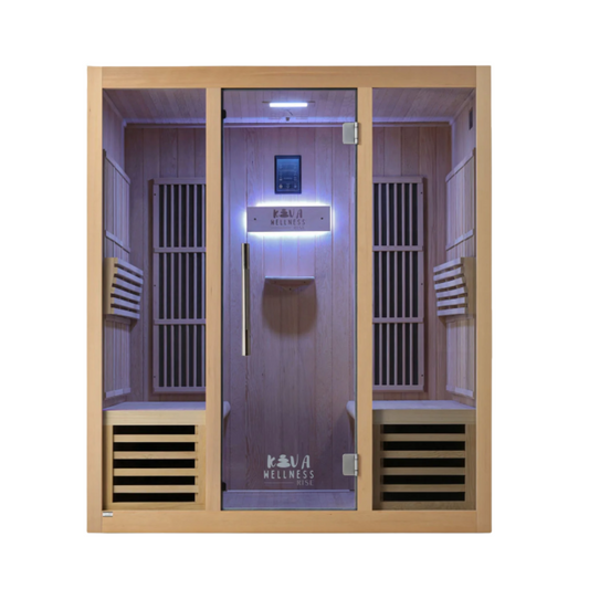 Kiva Rise Far-Infrared Sauna 4 Person