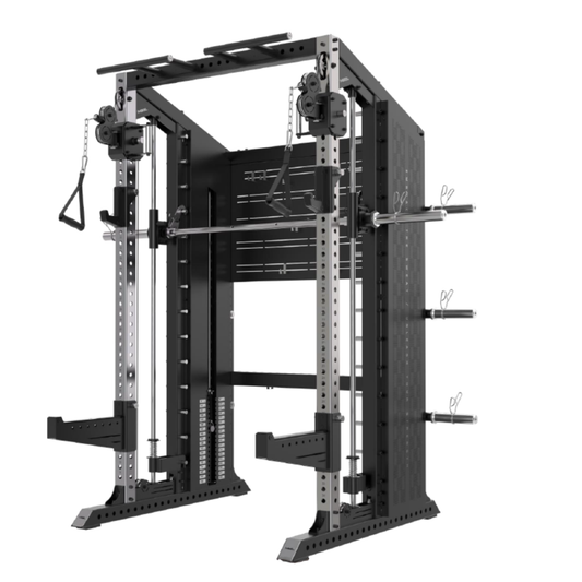RMC GRAVIX Commercial RM7 Power Rack + Smith Machine Functional Trainer