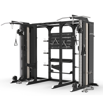 RMC GRAVIX Series Commercial Double Cable Station + Power Rack