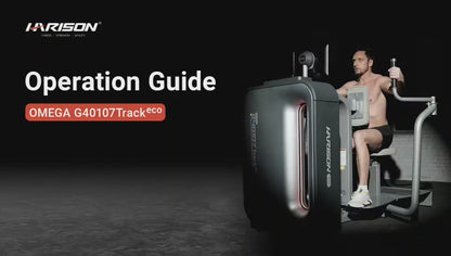 Harison Omega Series HR-G40107Track Smart Digital Resistance Pec Fly and Rear Delt - Dual Function