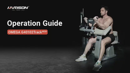 Harison Omega Series HR-G40102 Track Smart Digital Resistance Seated Biceps Curl and Triceps Extension - Dual Function
