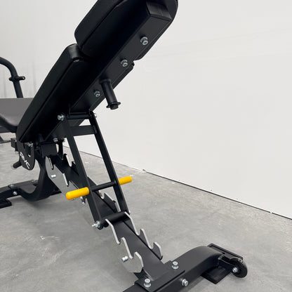 RMC Commercial Adjustable  Flat incline Decline Bench - BLITZ Series