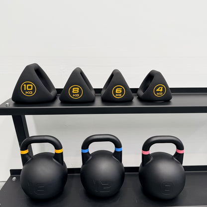 Oemmebi Triangle Dumbbell / Kettlebell / Double Grip Medicine Ball / Push Up Stand | Sold Individually